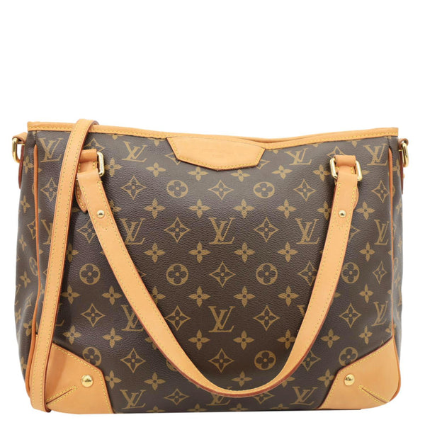 LOUIS VUITTON Estrela MM Monogram Canvas Shoulder Bag Brown