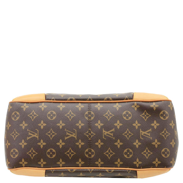 LOUIS VUITTON Estrela MM Monogram Canvas Shoulder Bag Brown