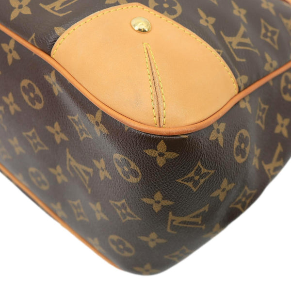 LOUIS VUITTON Estrela MM Monogram Canvas Shoulder Bag Brown