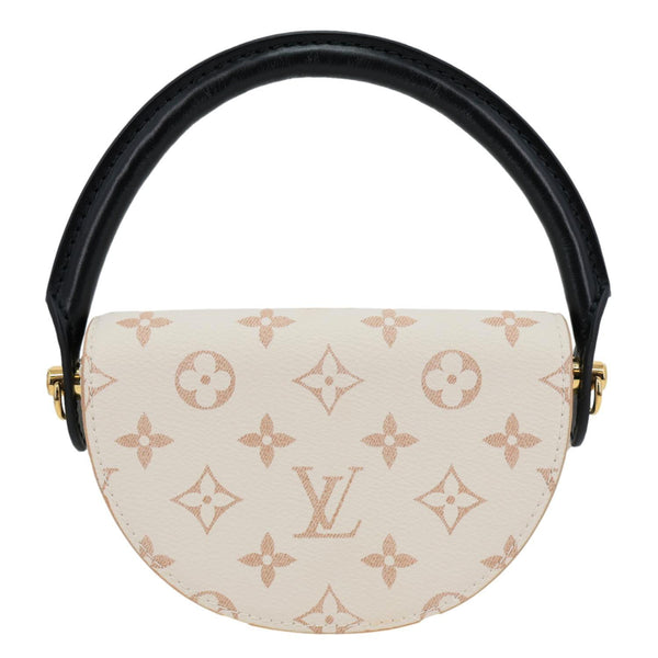 LOUIS VUITTON Pico Looping Monogram Dune Shoulder Bag Cream
