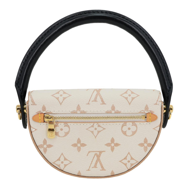 LOUIS VUITTON Pico Looping Monogram Dune Shoulder Bag Cream