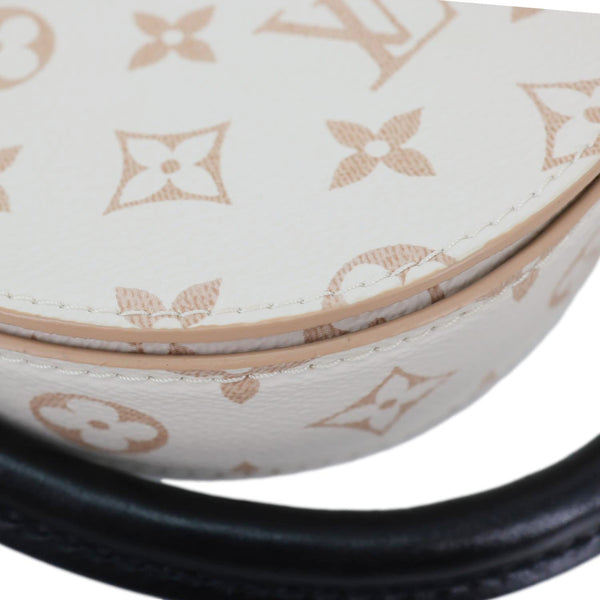 LOUIS VUITTON Pico Looping Monogram Dune Shoulder Bag Cream