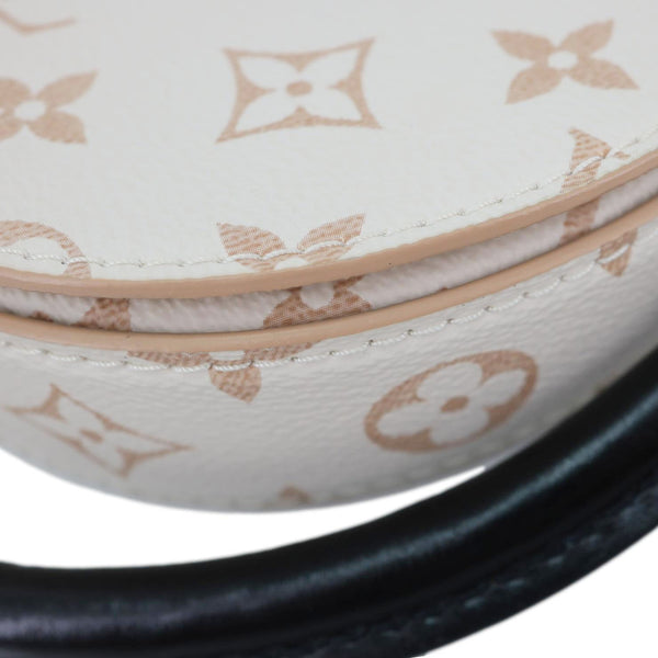 LOUIS VUITTON Pico Looping Monogram Dune Shoulder Bag Cream