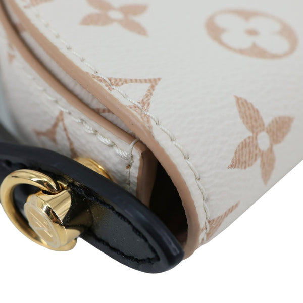 LOUIS VUITTON Pico Looping Monogram Dune Shoulder Bag Cream