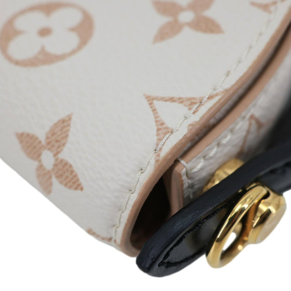 LOUIS VUITTON Pico Looping Monogram Dune Shoulder Bag Cream