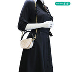 LOUIS VUITTON Pico Looping Monogram Dune Shoulder Bag Cream