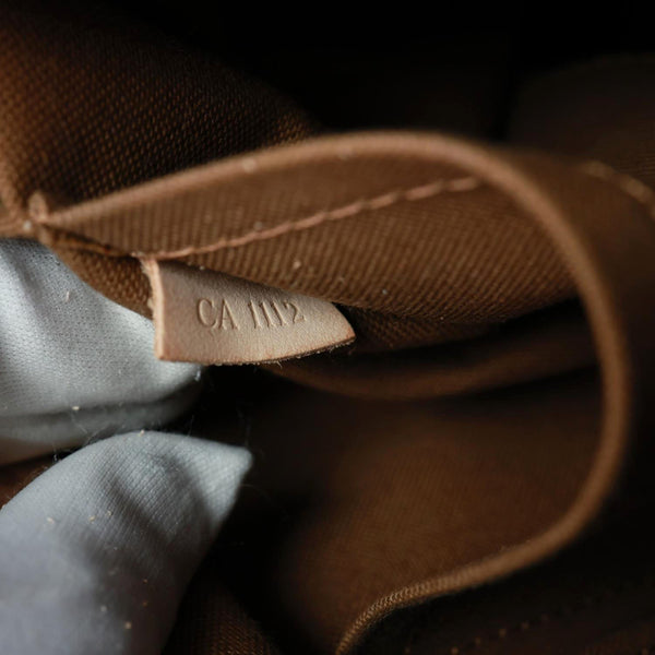LOUIS VUITTON Odeon MM Monogram Canvas Messenger Bag Brown