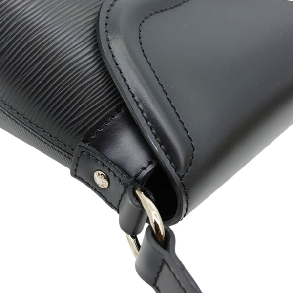 LOUIS VUITTON Bagatelle PM Epi Leather Shoulder Bag Black