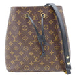 LOUIS VUITTON Neonoe MM Monogram Canvas Shoulder Bag Black