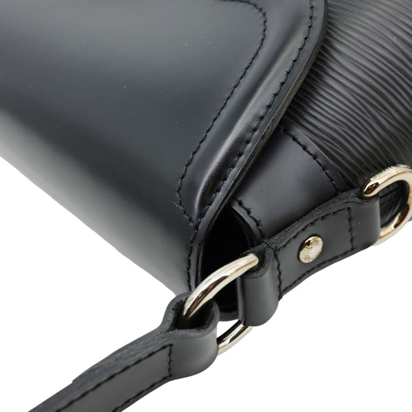 LOUIS VUITTON Bagatelle PM Epi Leather Shoulder Bag Black