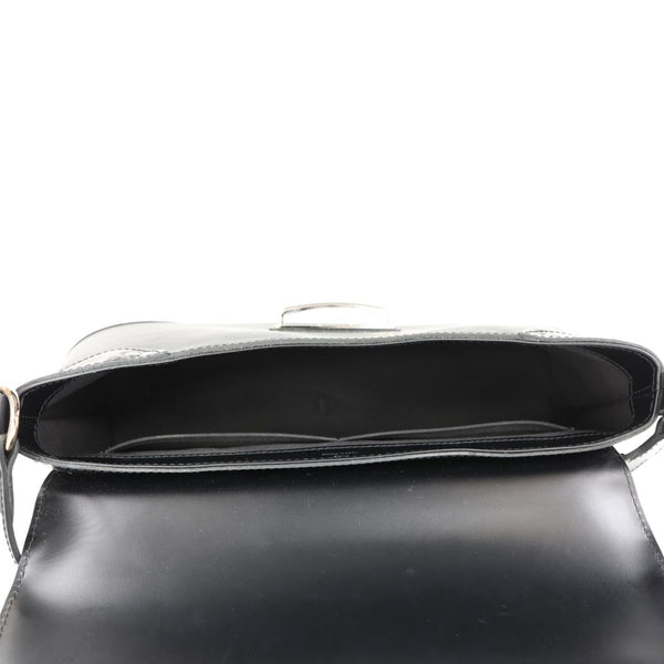 LOUIS VUITTON Bagatelle PM Epi Leather Shoulder Bag Black