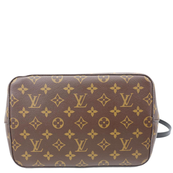 LOUIS VUITTON Neonoe MM Monogram Canvas Shoulder Bag Black