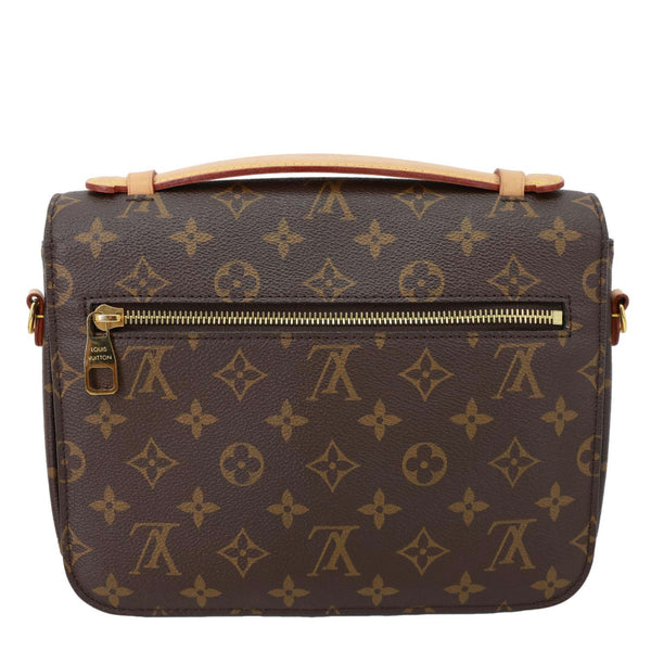 LOUIS VUITTON  Metis Pochette Monogram Canvas Crossbody Bag Brown