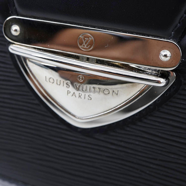 LOUIS VUITTON Bagatelle PM Epi Leather Shoulder Bag Black