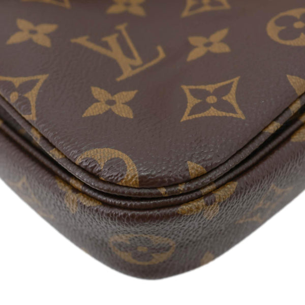 LOUIS VUITTON  Metis Pochette Monogram Canvas Crossbody Bag Brown