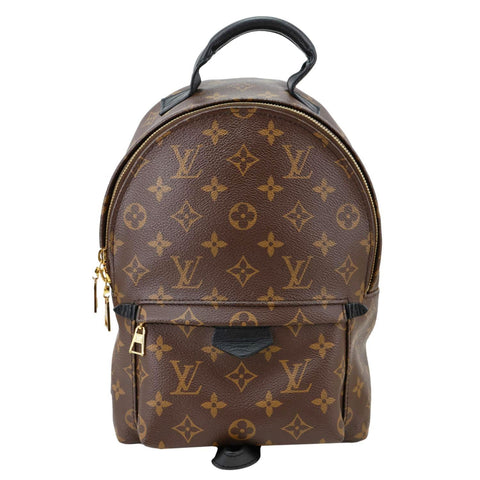 LOUIS VUITTON Palm Spring PM Monogram Canvas Backpack Brown
