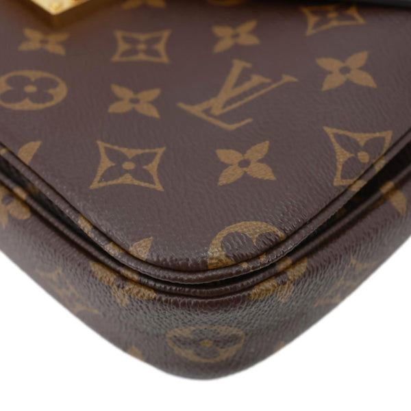 LOUIS VUITTON  Metis Pochette Monogram Canvas Crossbody Bag Brown