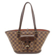 LOUIS VUITTON Manosque PM Damier Ebene Shoulder Bag Brown