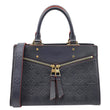 LOUIS VUITTON Sully PM Monogram Empreinte Leather Shoulder Bag Marine Rouge