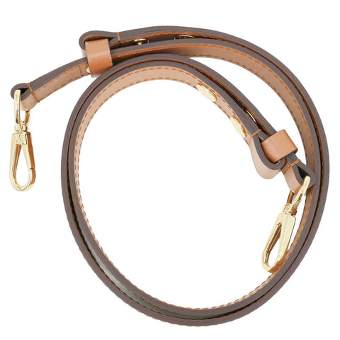 LOUIS VUITTON Leather Strap Brown