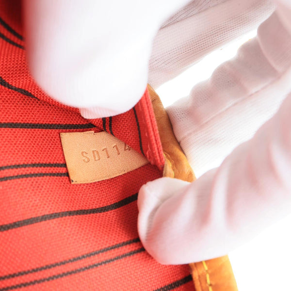 LOUIS VUITTON Neverfull MM Monogram Canvas Shoulder Bag Brown