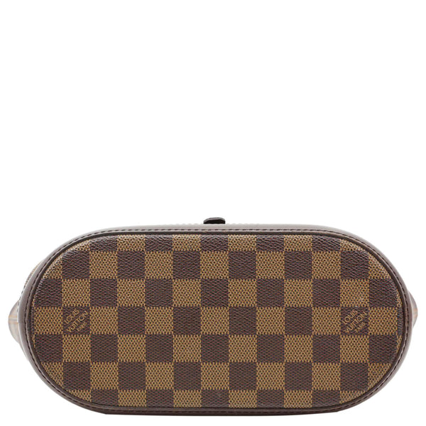 LOUIS VUITTON Manosque PM Damier Ebene Shoulder Bag Brown