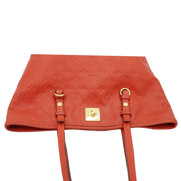 LOUIS VUITTON Citadine PM Empreinte Leather Shoulder Bag Aurore