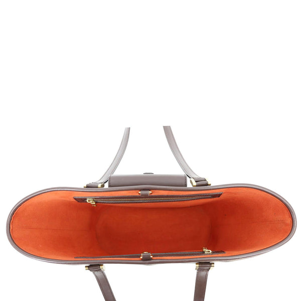 LOUIS VUITTON Manosque PM Damier Ebene Shoulder Bag Brown