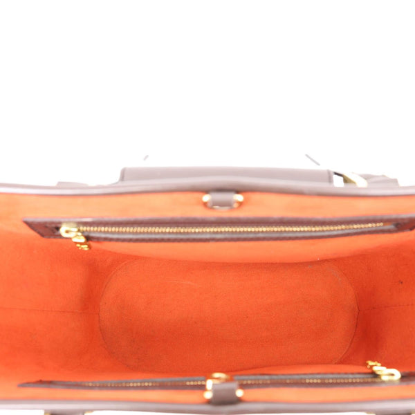 LOUIS VUITTON Manosque PM Damier Ebene Shoulder Bag Brown