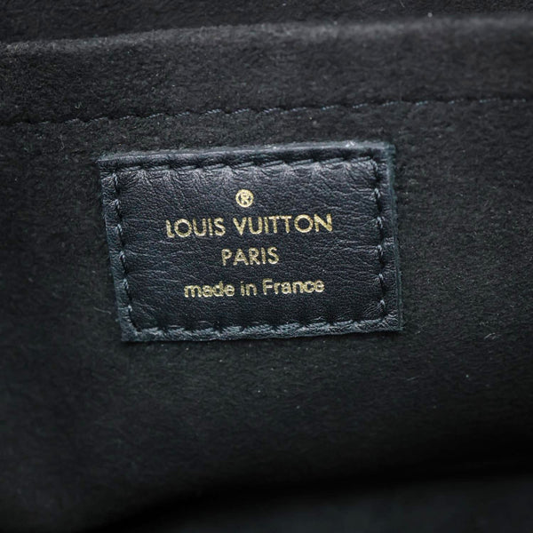 LOUIS VUITTON New Wave Quilted Leather Camera Crossbody Bag Black