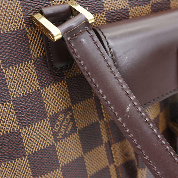 LOUIS VUITTON Manosque PM Damier Ebene Shoulder Bag Brown