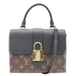 LOUIS VUITTON Locky BB Monogram Canvas Shoulder Bag Brown