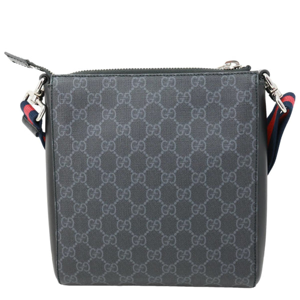 GUCCI Night Courrier GG Supreme Messenger Crossbody Bag Black