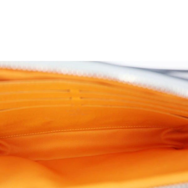 LOUIS VUITTON Satellite Alpha Monogram Canvas Clutch Bag Silver