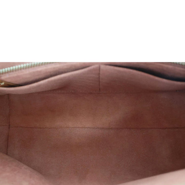 LOUIS VUITTON Carryall PM Empreinte Leather Shoulder Bag Brown