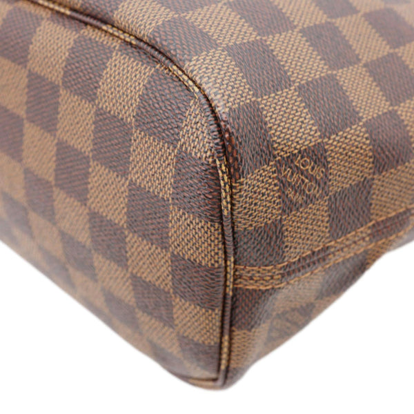 LOUIS VUITTON Neverfull PM Damier Ebene  Shoulder Bag Brown