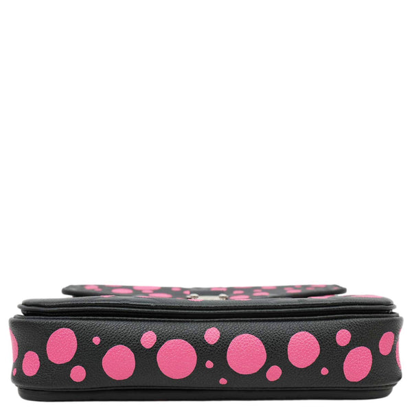 LOUIS VUITTON LV x YK  Dots Métis Pochette Giant Monogram Empreinte Leather Crossbody Bag Pink