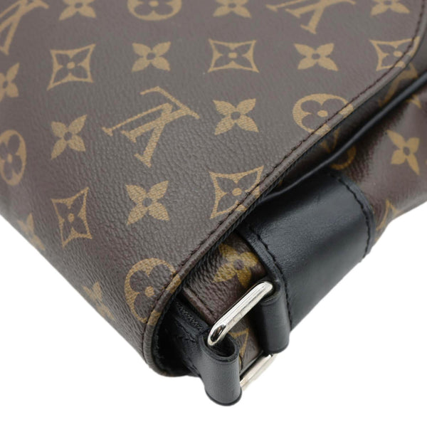 LOUIS VUITTON Christopher Monogram Macassar Messenger Bag Black