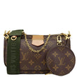 LOUIS VUITTON Multi Pochette Accessoires Monogram Canvas Crossbody Bag Brown