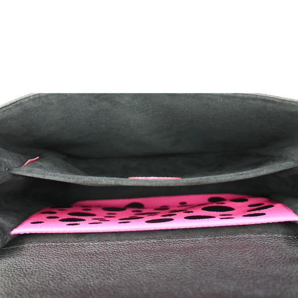 LOUIS VUITTON LV x YK  Dots Métis Pochette Giant Monogram Empreinte Leather Crossbody Bag Pink