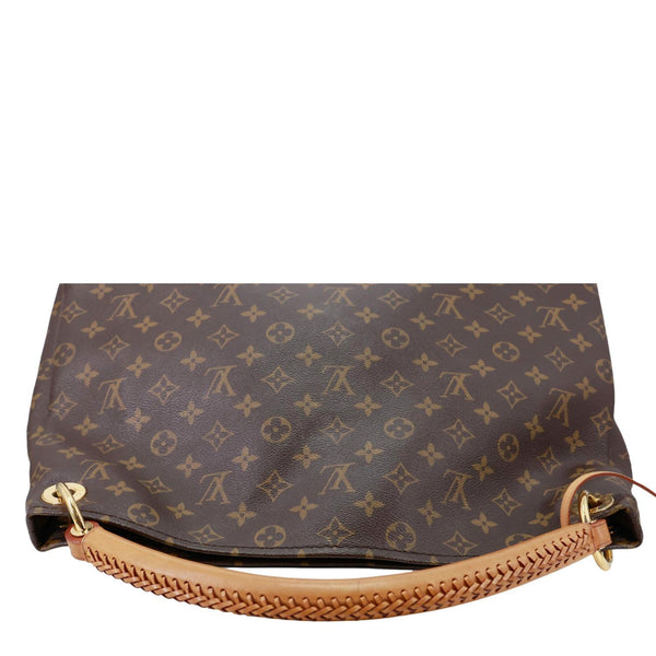 LOUIS VUITTON  Artsy MM Monogram Canvas Hobo Bag Brown