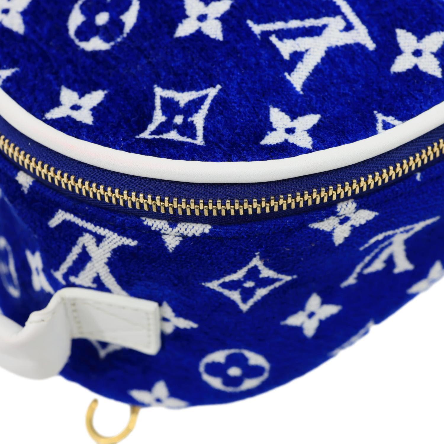 louis vuitton backpack mini blue Palm Springs Mini Backpack Luxury - Blue - Monogram Velours For Women