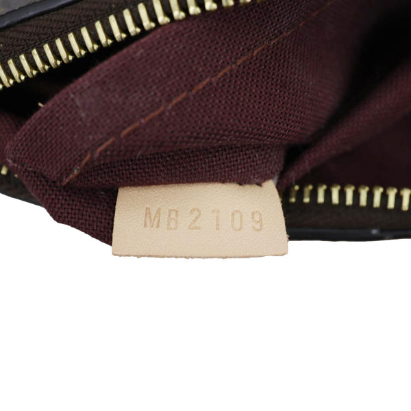 LOUIS VUITTON Rivoli PM Monogram Canvas Satchel Bag Brown