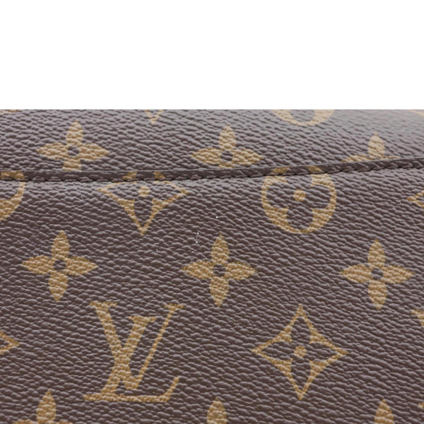 LOUIS VUITTON Rivoli PM Monogram Canvas Satchel Bag Brown