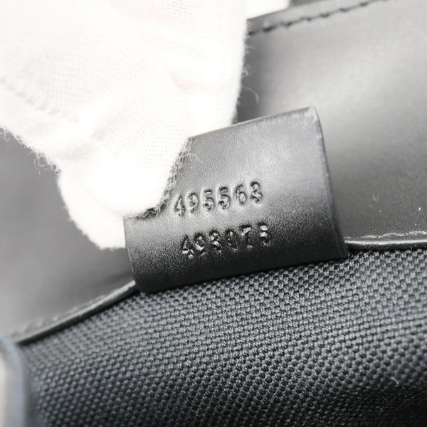 GUCCI GG Supreme Tiger Backpack Black 495563