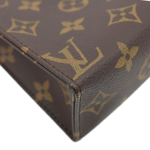 LOUIS VUITTON Toilette 19 Monogram Canvas Toiletry Pouch Brown