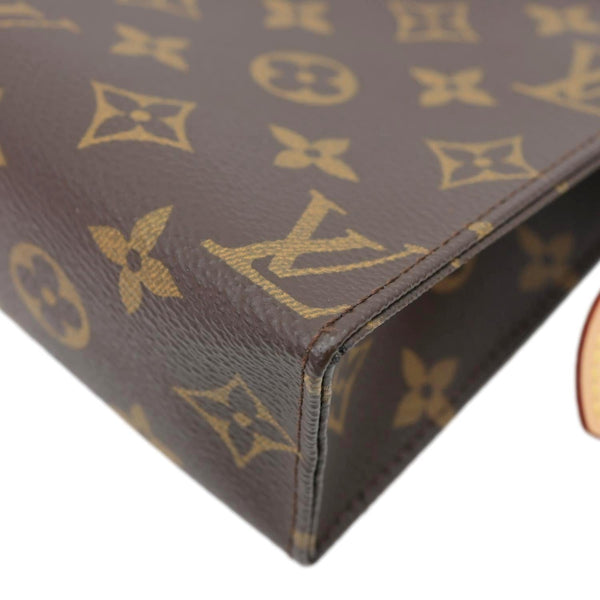 LOUIS VUITTON Toilette 19 Monogram Canvas Toiletry Pouch Brown
