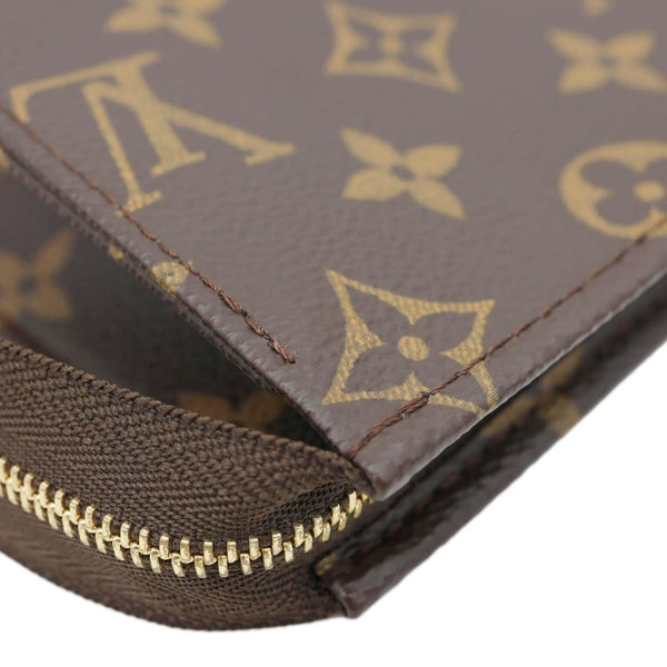 LOUIS VUITTON Toilette 19 Monogram Canvas Toiletry Pouch Brown