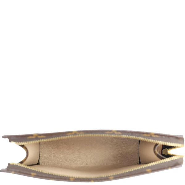 LOUIS VUITTON Toilette 19 Monogram Canvas Toiletry Pouch Brown