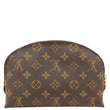 LOUIS VUITTON Monogram Canvas Cosmetic Pouch Brown